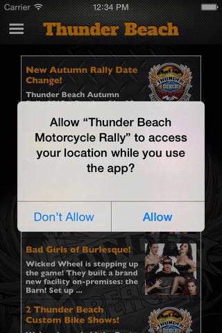 Thunder Beach Motorcycle Rally screenshot 2