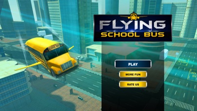How to cancel & delete Real School Bus Flying from iphone & ipad 1