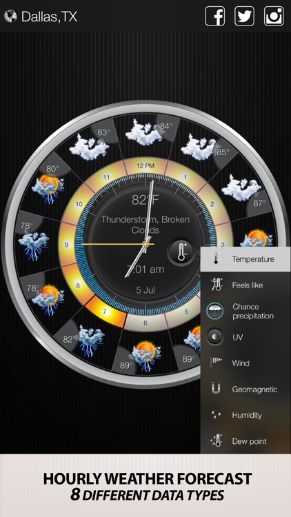 Weather Clock Widget