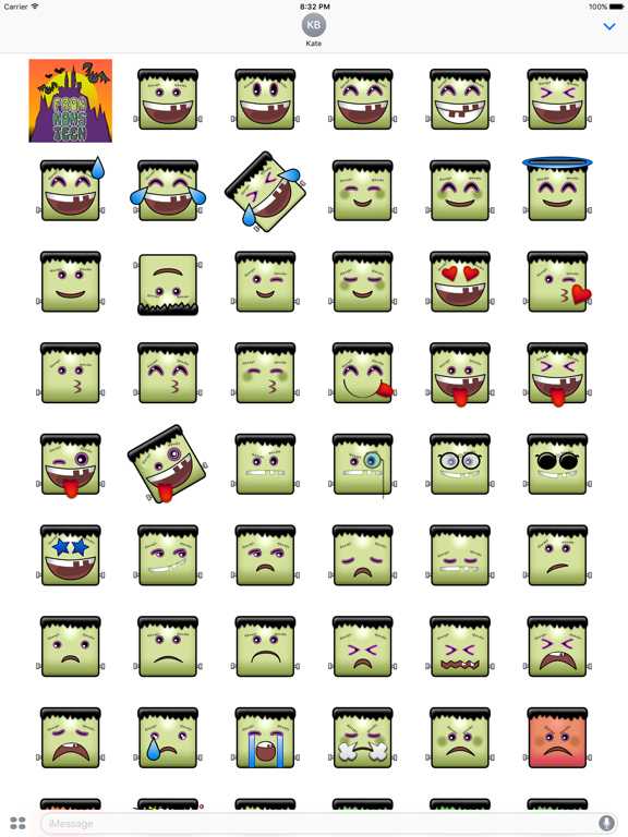 Screenshot #5 pour Fronkonsteen Stickers