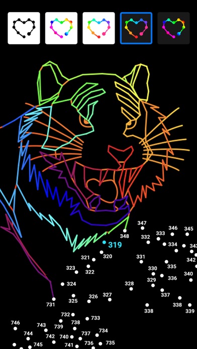 Dot to Dot to Coloring screenshot 3