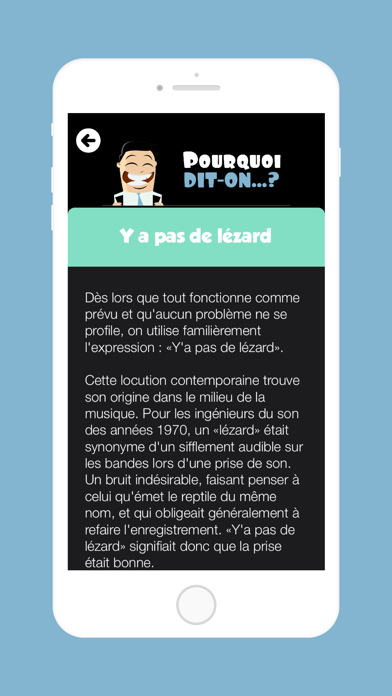 How to cancel & delete Pourquoi dit-on...? from iphone & ipad 4