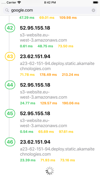 Traceroute - Ping IP Tool screenshot 2