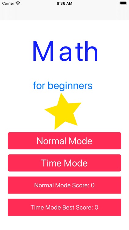 Math beginners