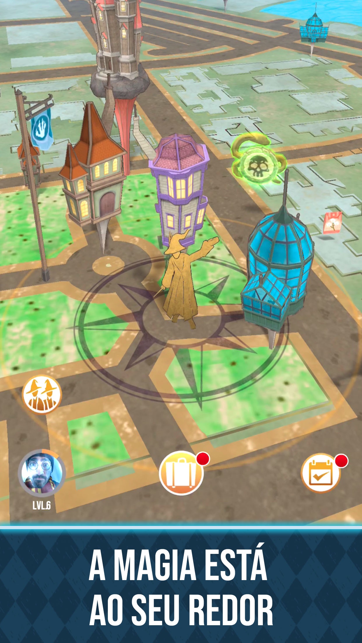Screenshot do app Harry Potter: Wizards Unite