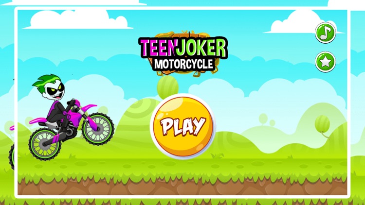 Teen Joker Motorcycle Go