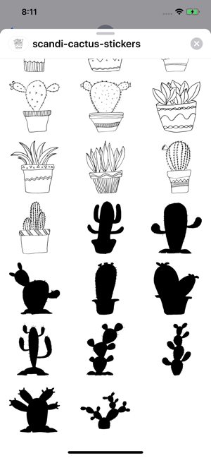 Scandi Cactus Stickers(圖4)-速報App