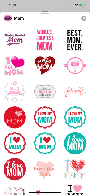 I love my Mom - stickers(圖3)-速報App