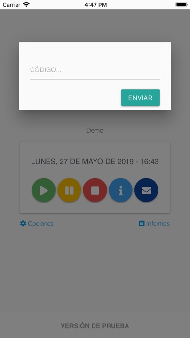 Control Laboral TE 2.0 screenshot 2