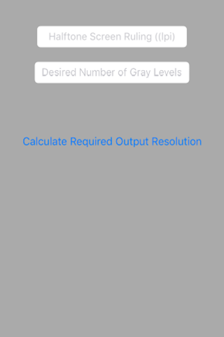 Required Output Resolution - náhled