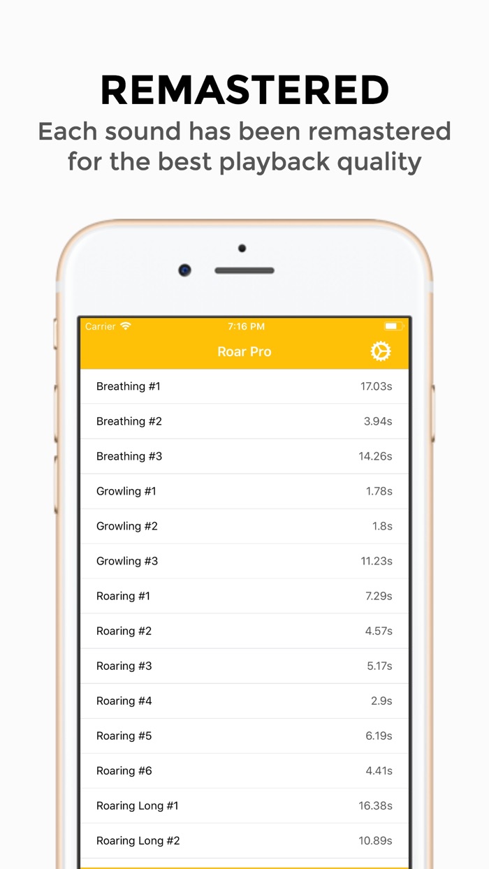 Roar Pro - Lion Sounds