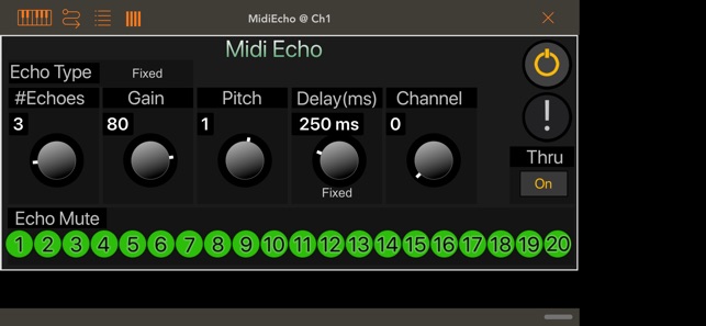 Midi Echo AU