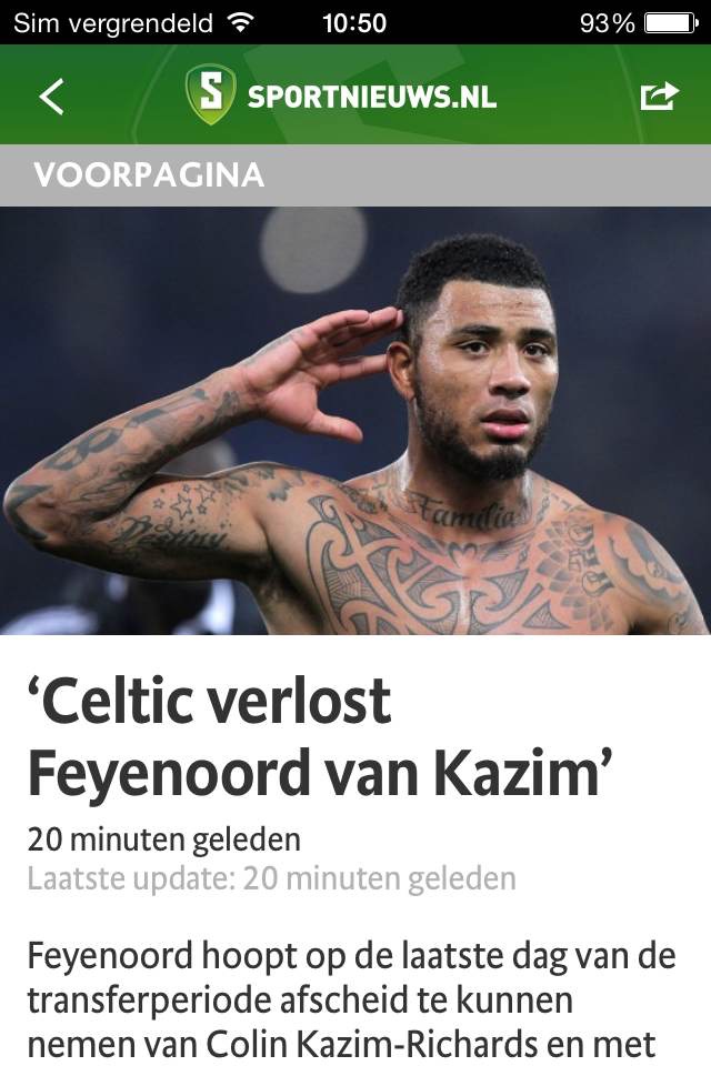 Sportnieuws.nl screenshot 3