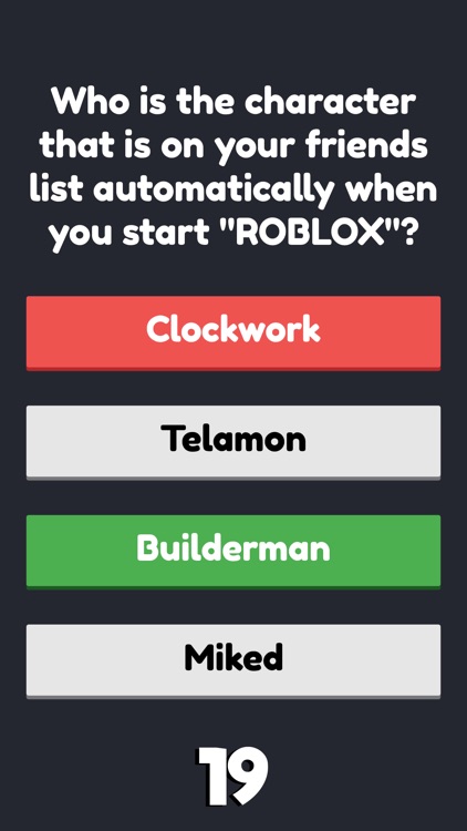 Trivia for Roblox