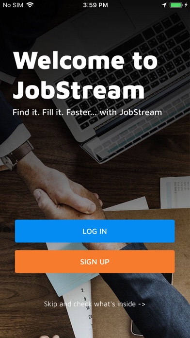 JobStream App screenshot 2