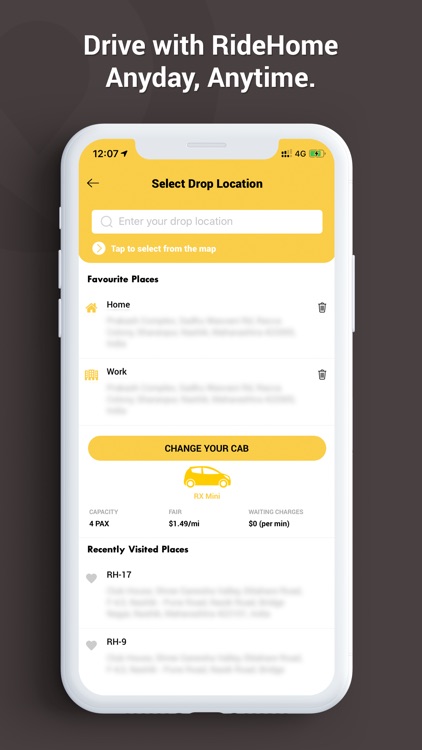 eRideHome-Rideshare screenshot-7