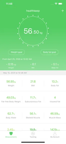 Game screenshot Healthkeep-health fitness tool apk