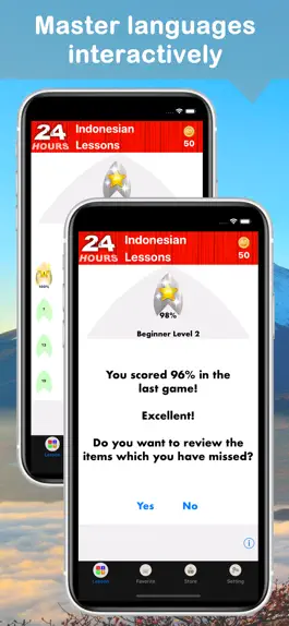 Game screenshot In 24 Hours Learn Indonesian hack