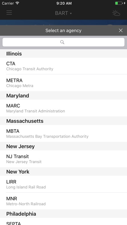 onTime : Rail, Subway, Bus...