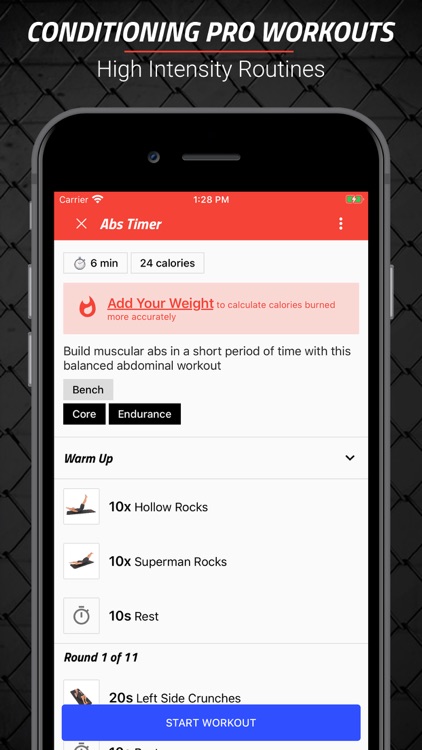 MMA Spartan Workouts Pro screenshot-0