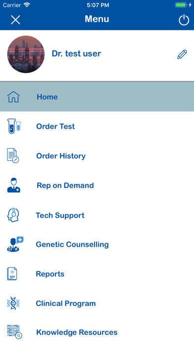 MedGenome Clinician App screenshot 2