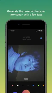 coverlay - album art generator iphone screenshot 1