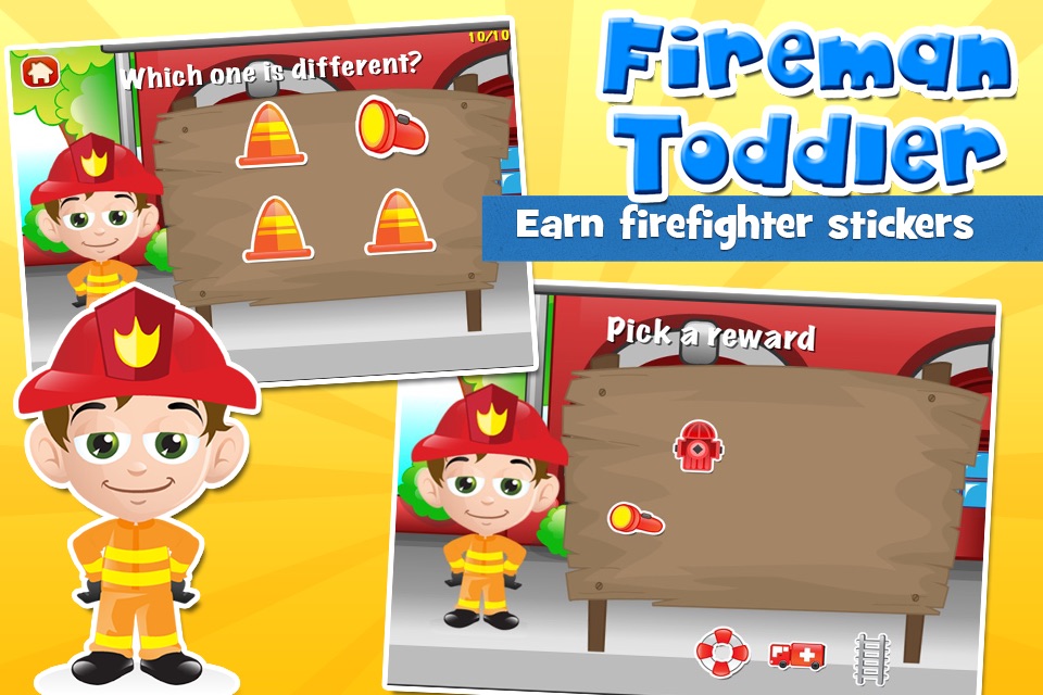 Fireman Toddler Games screenshot 4