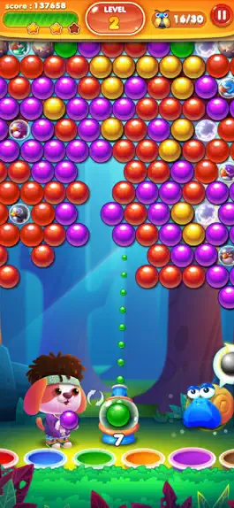 Game screenshot Bubble Shooter: Magic Snail apk