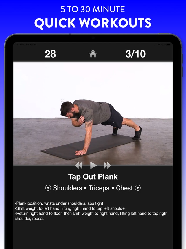 Daily Workouts Fitness Trainer On The App Store