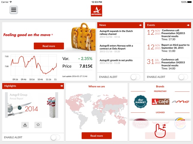 Autogrill Investor App(圖1)-速報App