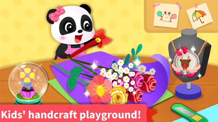 Baby Panda Dress Up&Paint Game screenshot-4