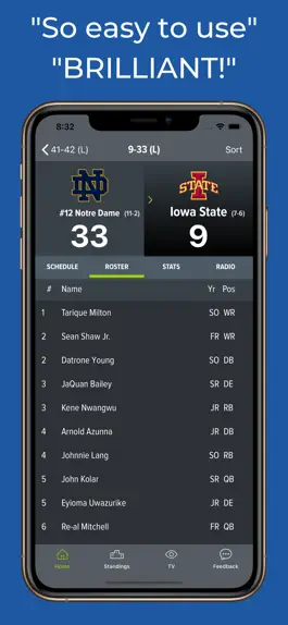 Game screenshot Iowa State Football Schedules hack