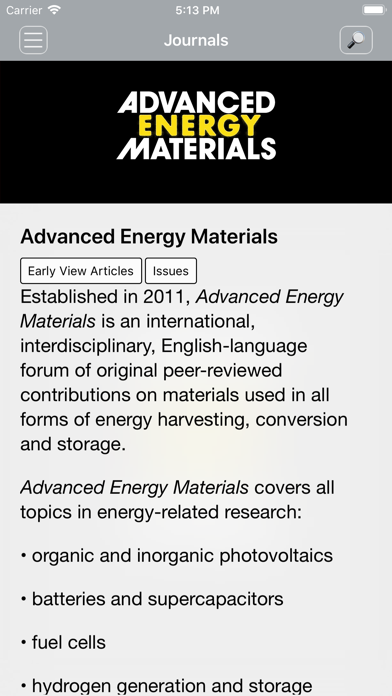 How to cancel & delete Advanced Energy Materials from iphone & ipad 2