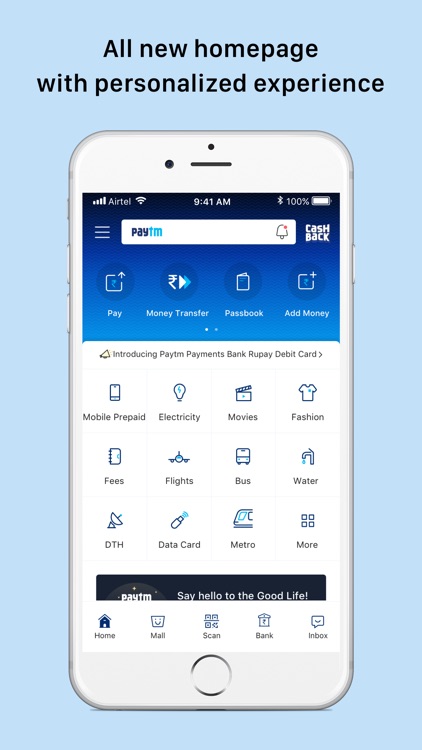 Paytm- Payments & Bank Account