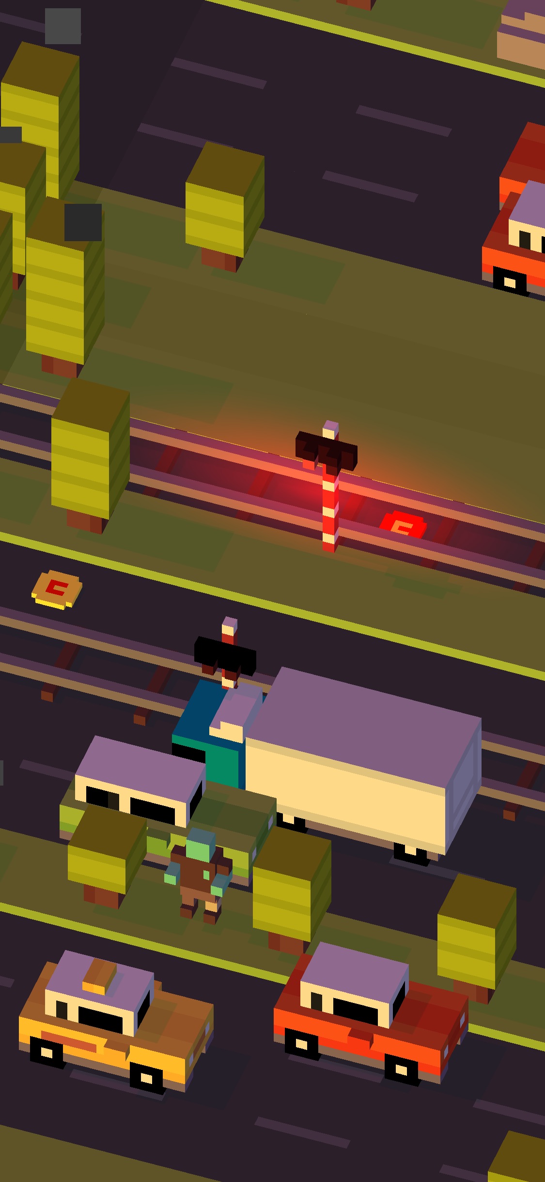 Screenshot do app Crossy Road