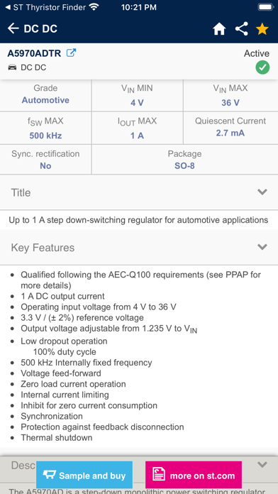 How to cancel & delete ST Voltage Regulators Finder from iphone & ipad 4