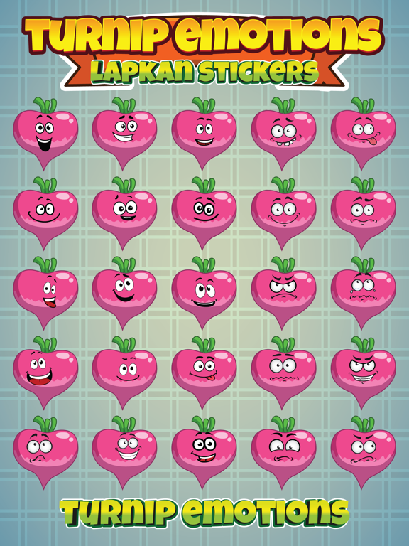 Screenshot #4 pour Sticker Me: Turnip Emotions