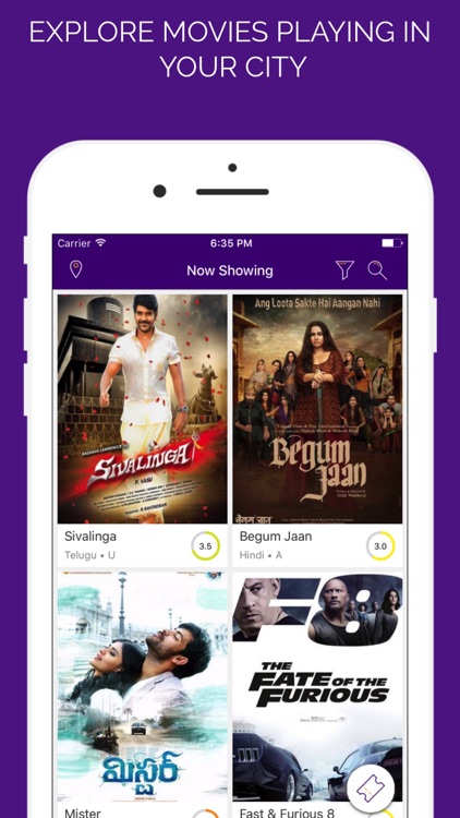 Justickets – Movie Tickets