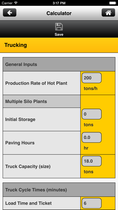 How to cancel & delete Caterpillar Paving Calculator from iphone & ipad 2