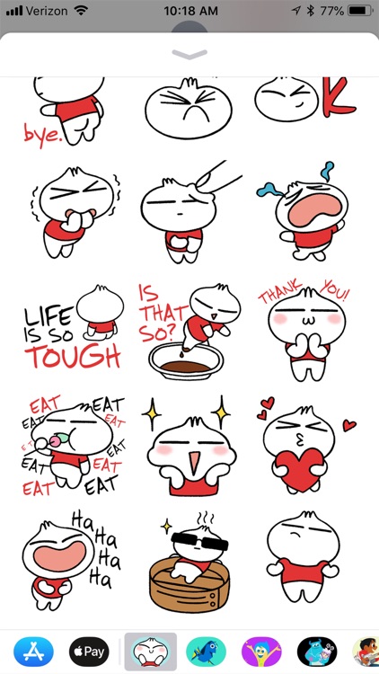Pixar Stickers: Bao