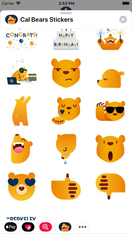 Cal Bears Stickers screenshot-3