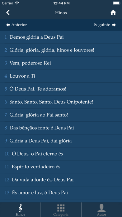 Hinos screenshot 3