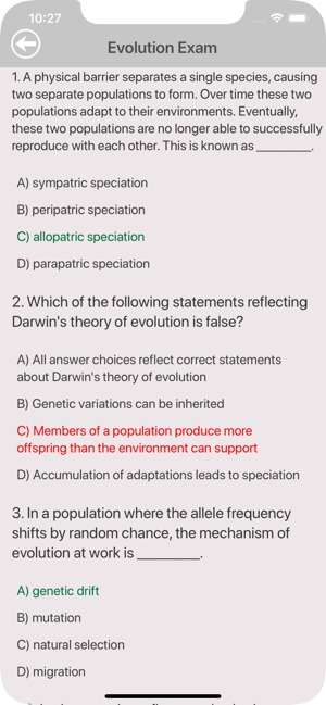 High School Biology Trivia(圖5)-速報App