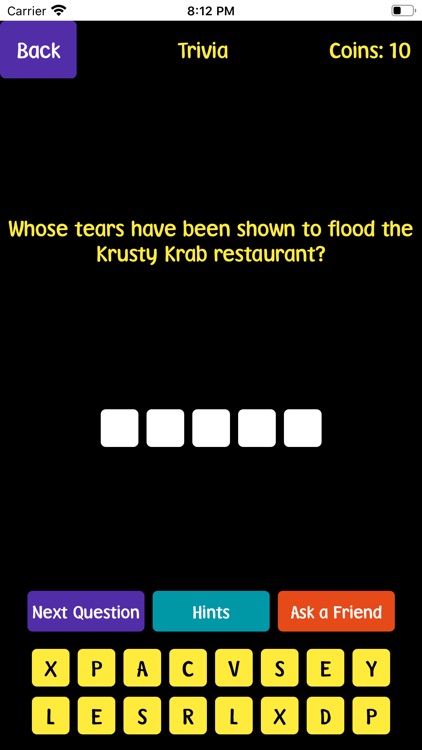 Quiz About SpongeBob screenshot-3