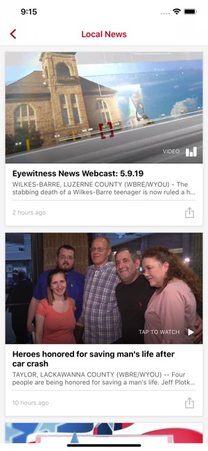 EYEWITNESS NEWS WBRE, WYOU(圖2)-速報App