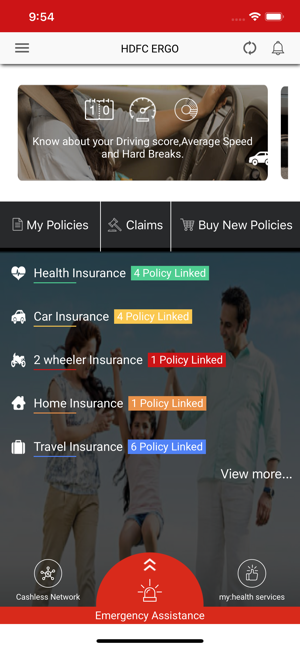 HDFC ERGO Insurance App