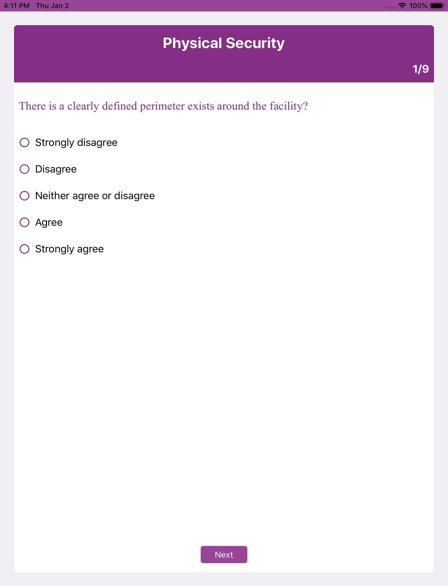 Biosecurity_Questionnaire screenshot 4