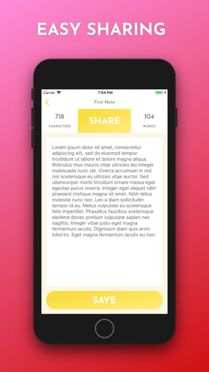 Word Count Pad - Make Notes