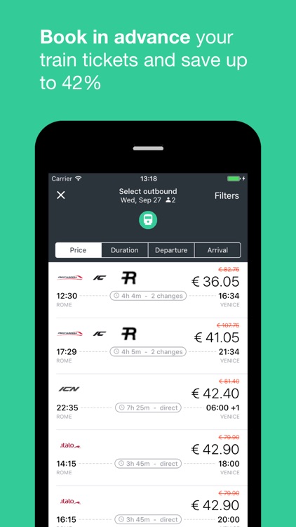 Wanderio – Train, Flight, Bus screenshot-3