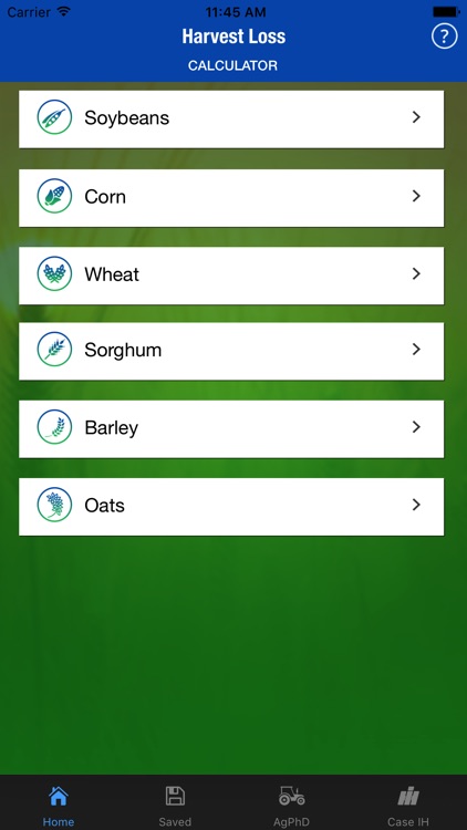 Harvest Loss Calculator